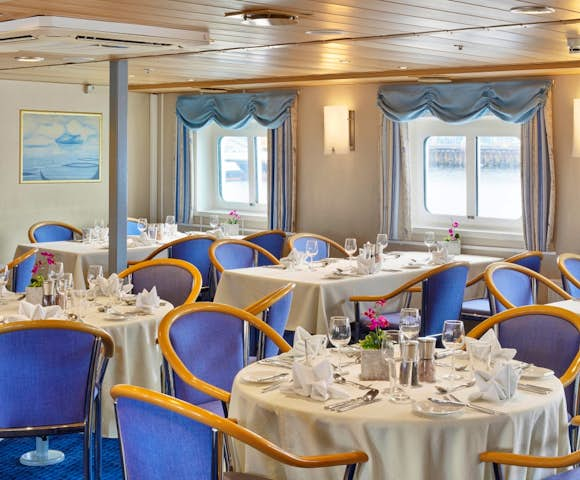 Dining room, Ocean Nova, Antarctic Vessel