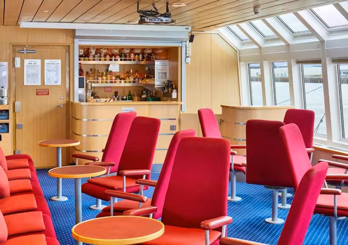 Lounge and Bar, Ocean Nova, Antarctic Vessel