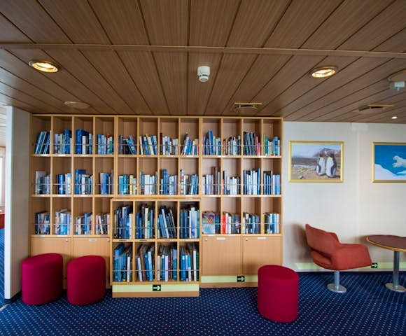 Library, Ocean Nova, Antarctic Vessel