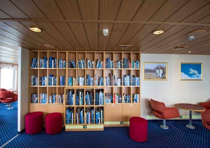 Library, Ocean Nova, Antarctic Vessel