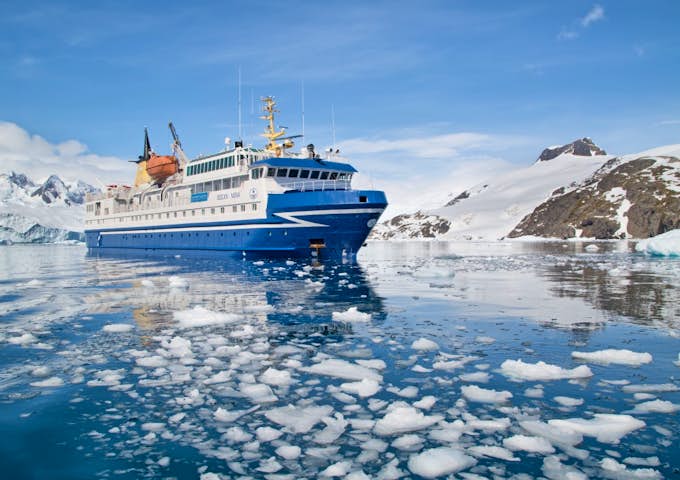 Ocean Nova, Antarctic Vessel in Antarctica