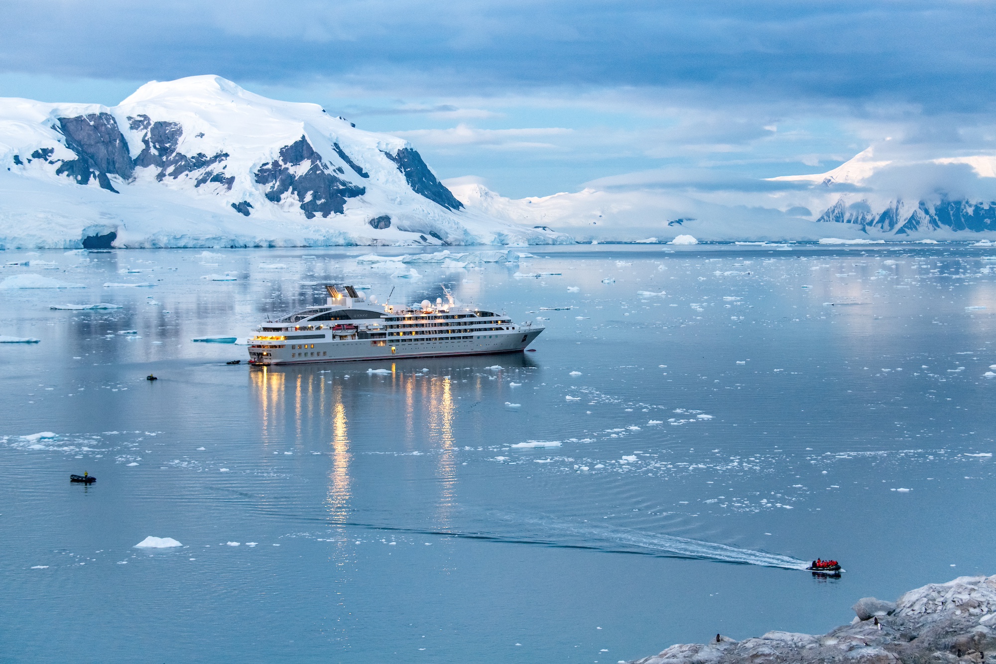 The Soleal Antarctic ship 