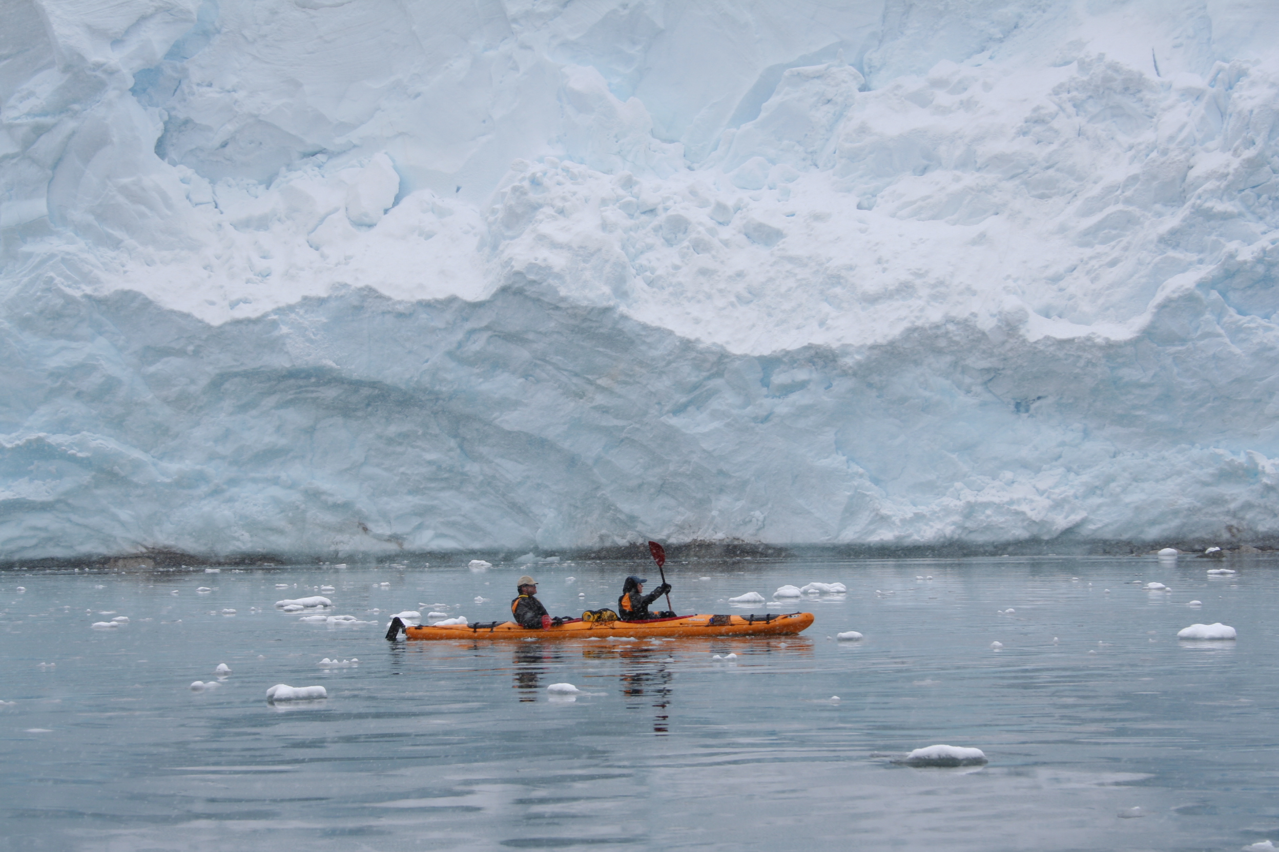 Kayaking in Antarctica