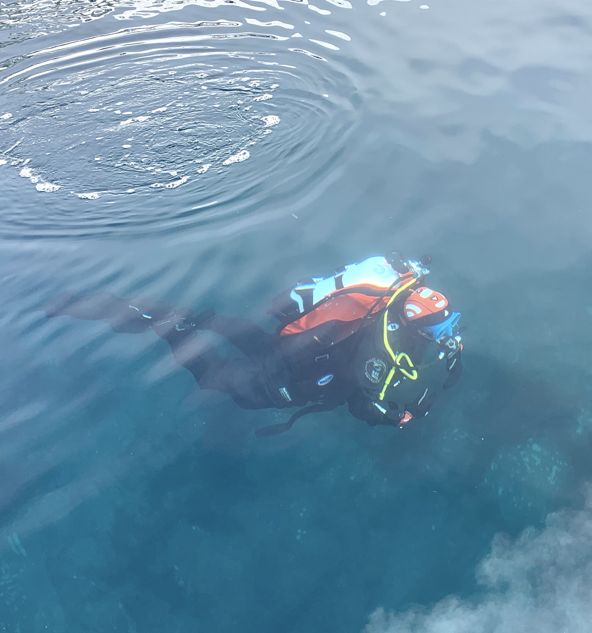 Polar diving in Antarctica