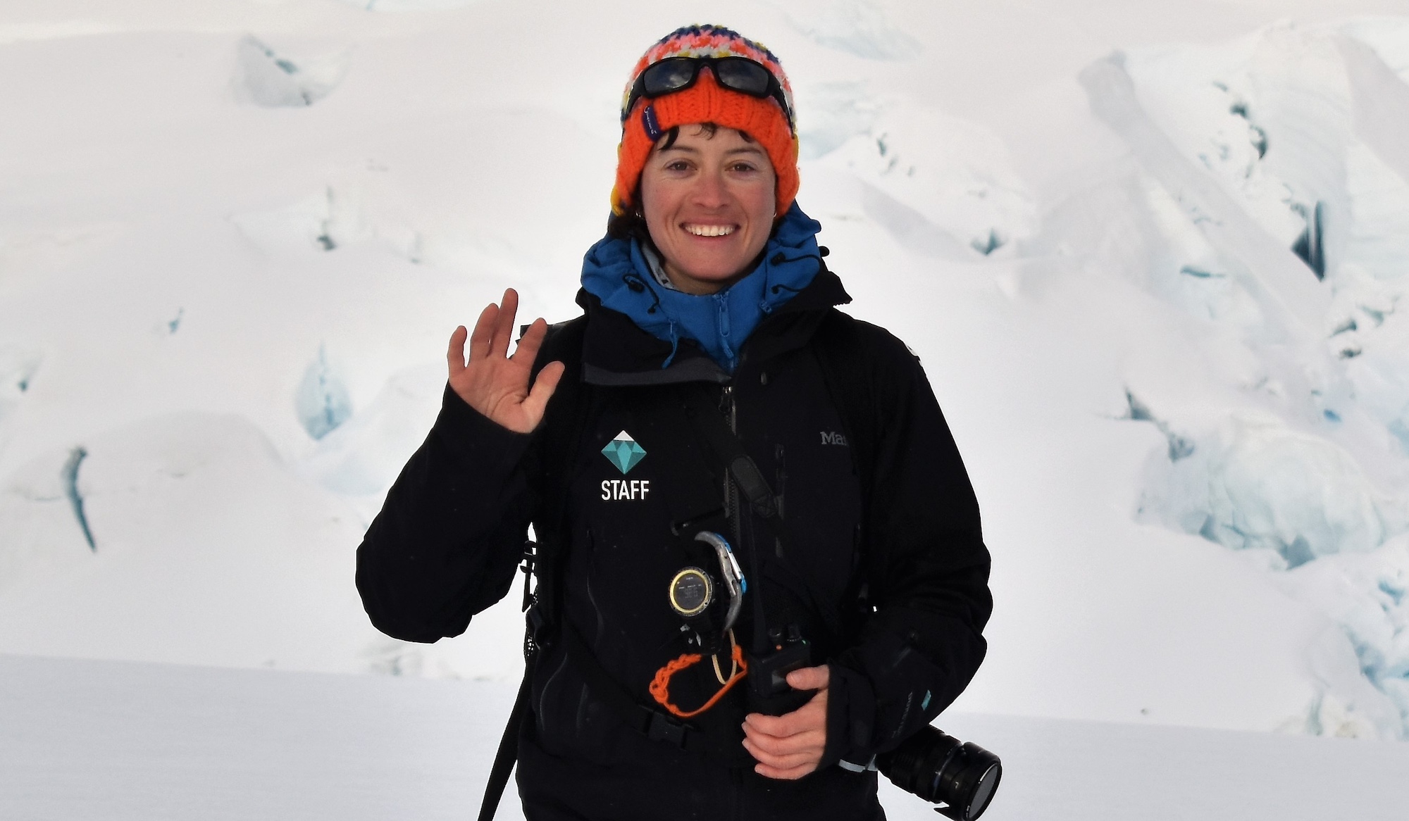 Historian Nina Gallo of AE Expeditions