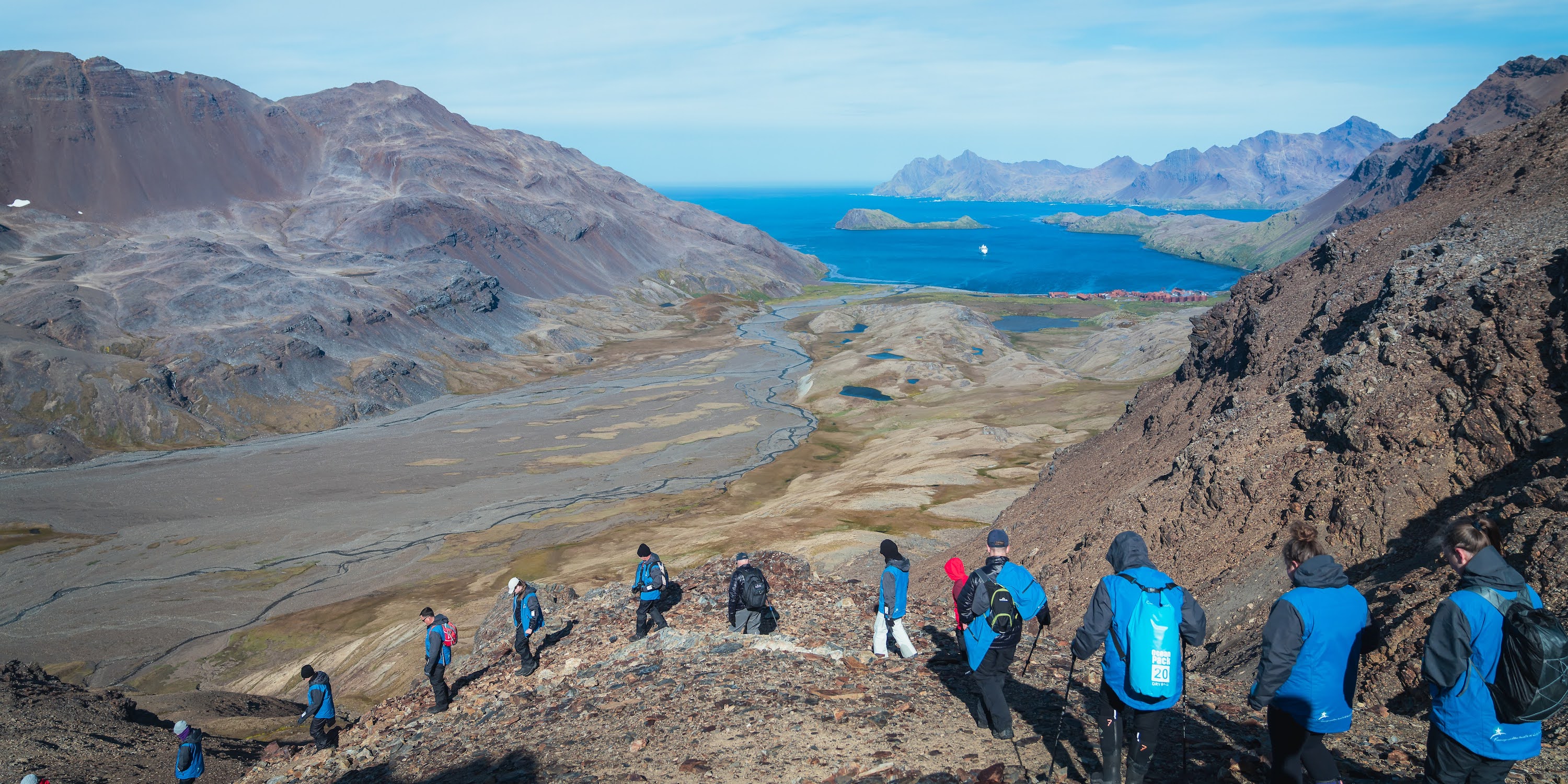 The Shackleton Walk on South Georgia from Fortuna Bay to Stromness
