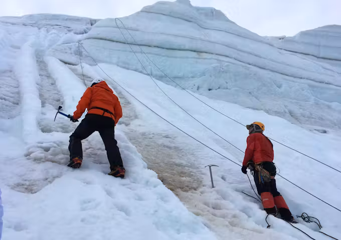 Mountaineering in Antarctica