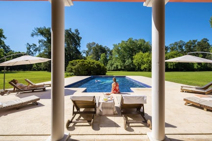 The pool at Bandada
