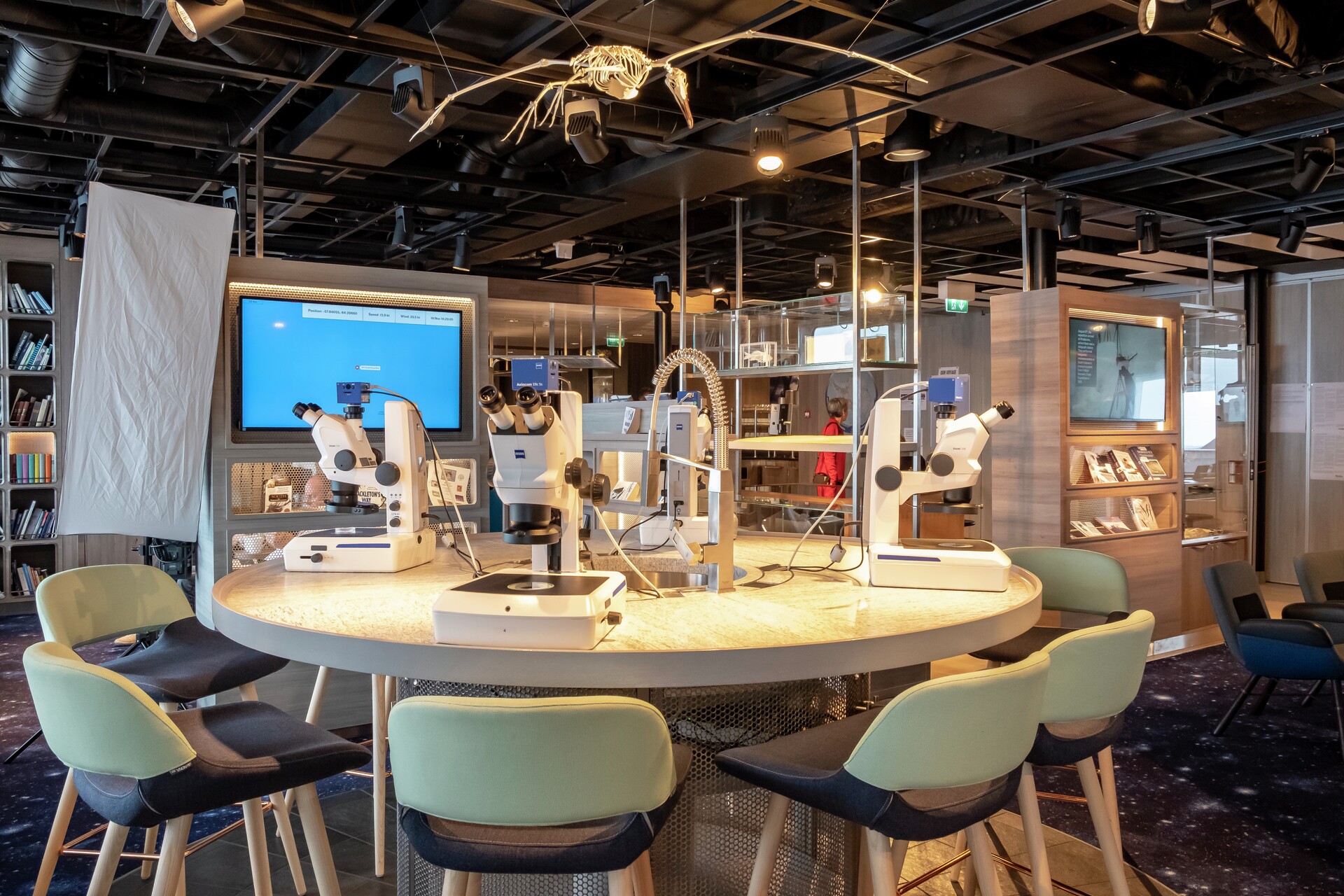 Roald Amundsen Science Centre in Antarctica 