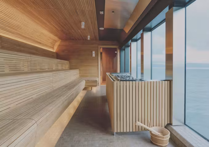 Fridtjof Nansen's sauna with a view