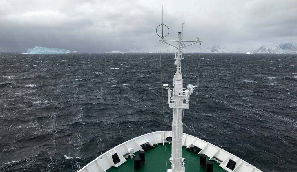 Bransfield Strait crossing, Antarctica