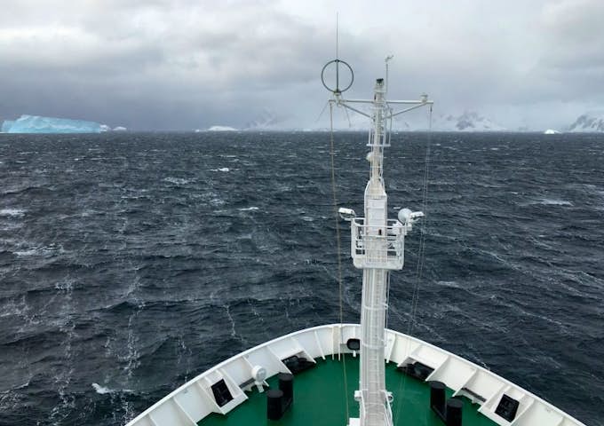 Bransfield Strait crossing, Antarctica