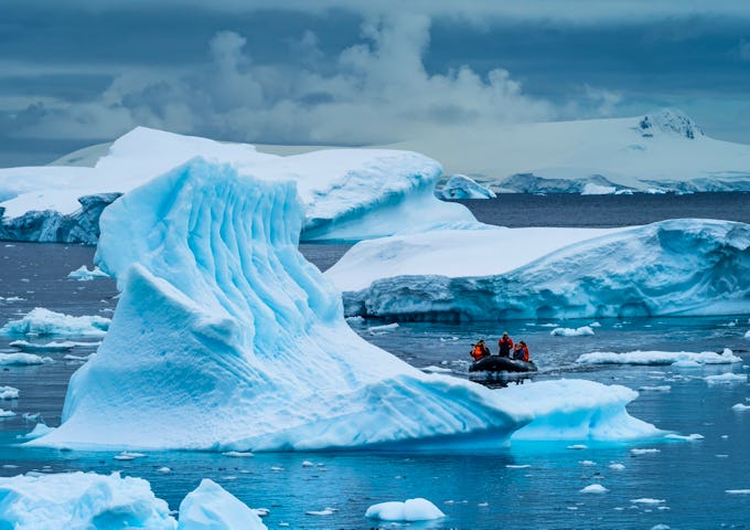 Gerlache Strait in Antarctica