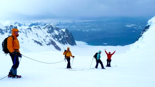 Mountaineering in Antarctica