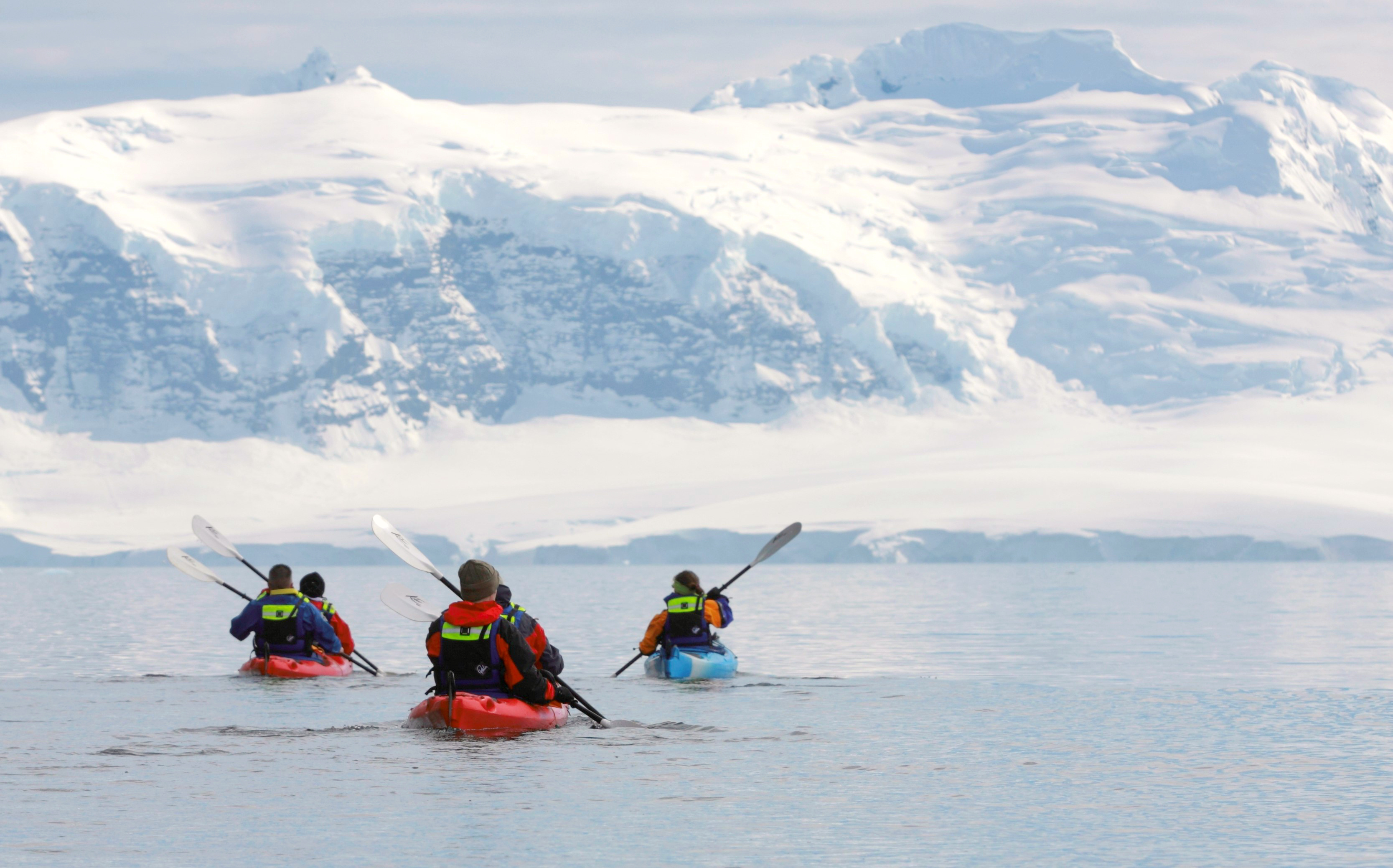 Onto the Antarctic Ice