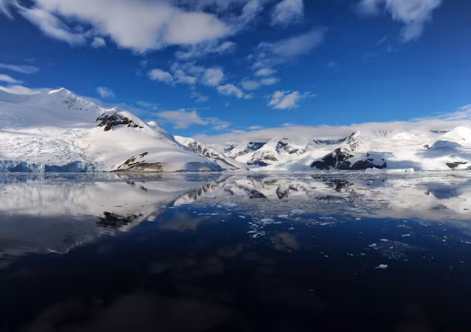 South of the Antarctic Circle