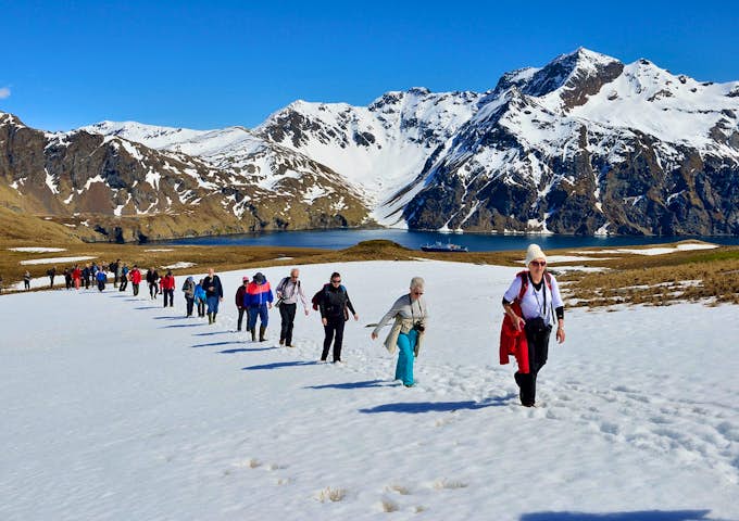 Hiking in South Georgia