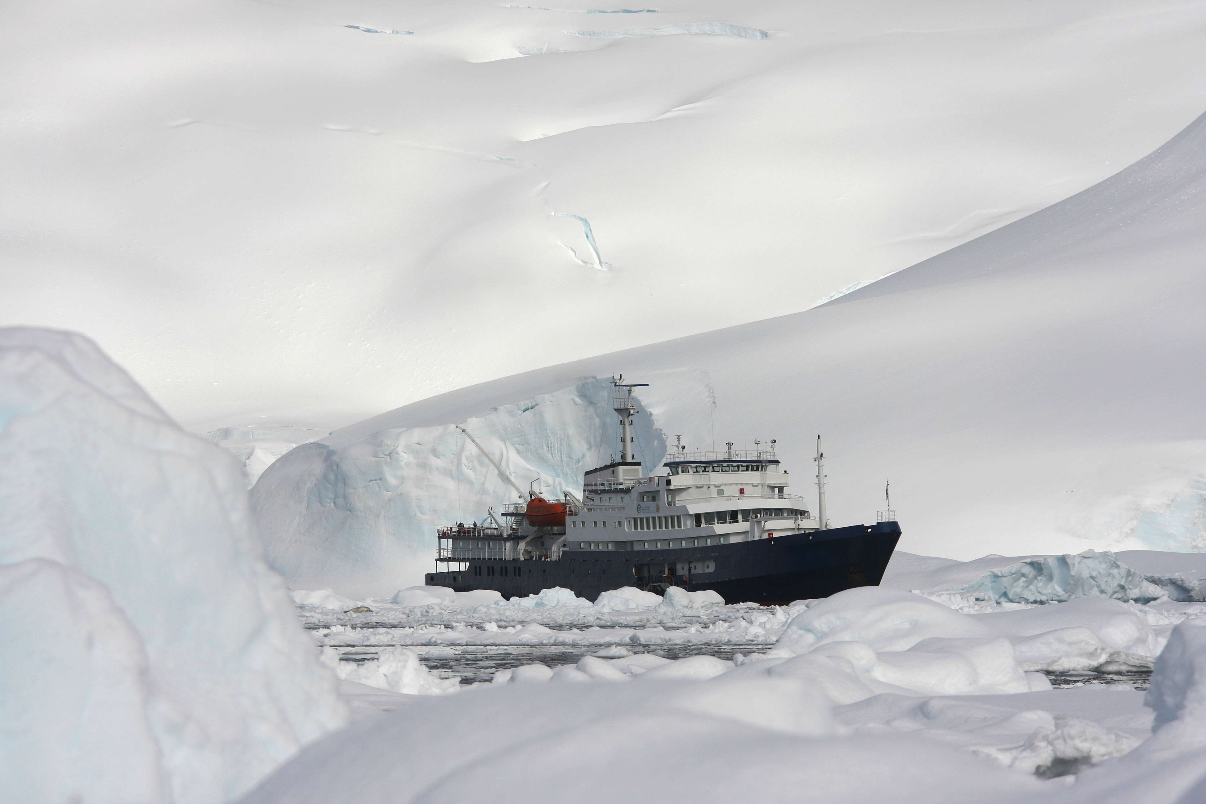 Plancius Ship, Antarctica