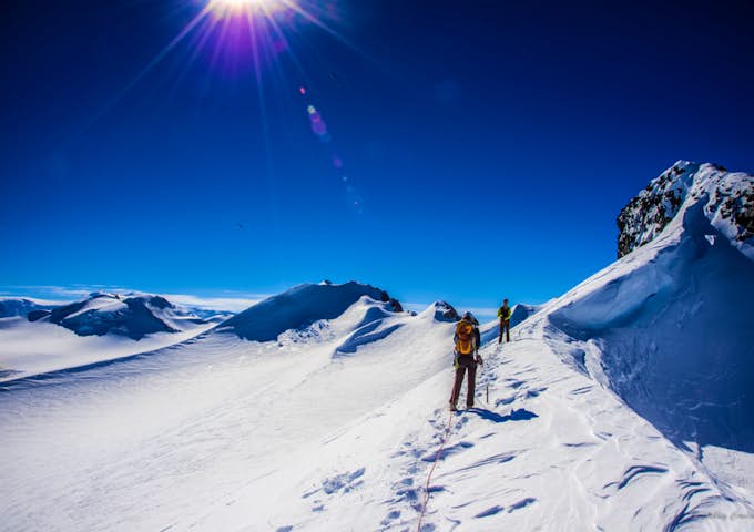 Mountaineering in Antarctica