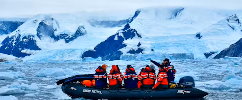 Traversing the Antarctic Circle