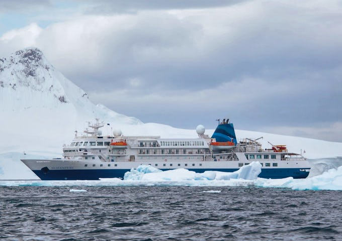 Seaventure , Antarctic ship in Antarctica