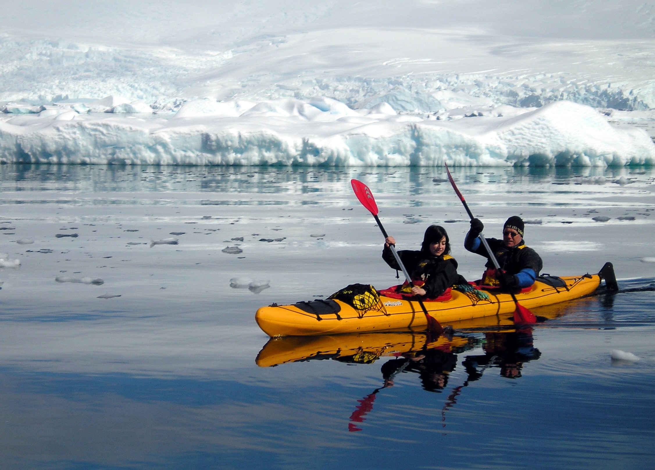 Traversing the Antarctic Circle