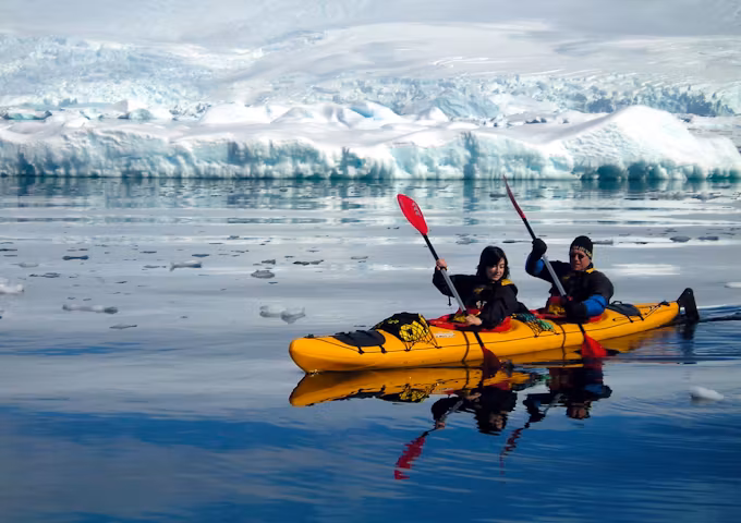 Traversing the Antarctic Circle