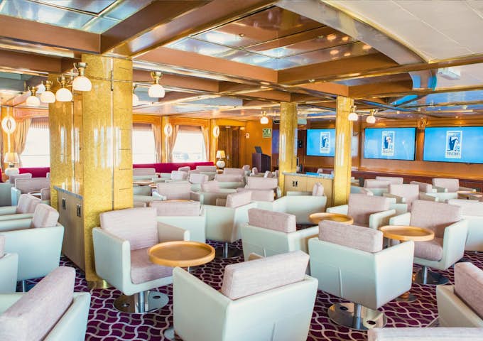 Library onboard Sea Spirit Antarctic vessel ship