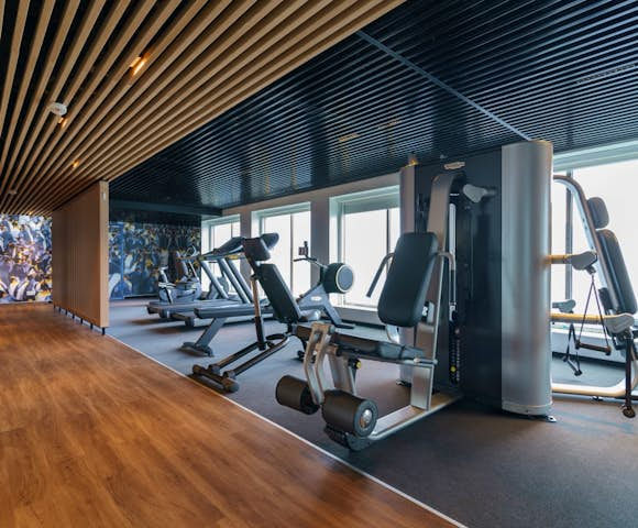 Fitness Centre onboard Ultramarine Antarctic vessel in Antarctica