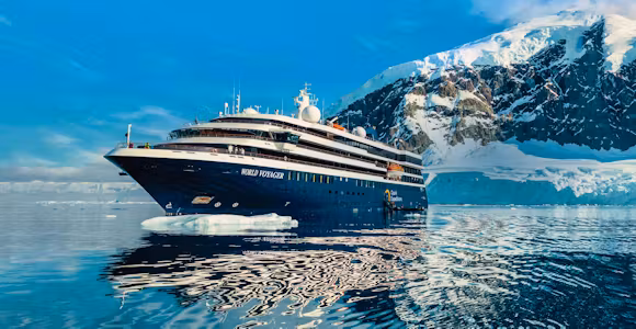The Antarctic World Voyager ship