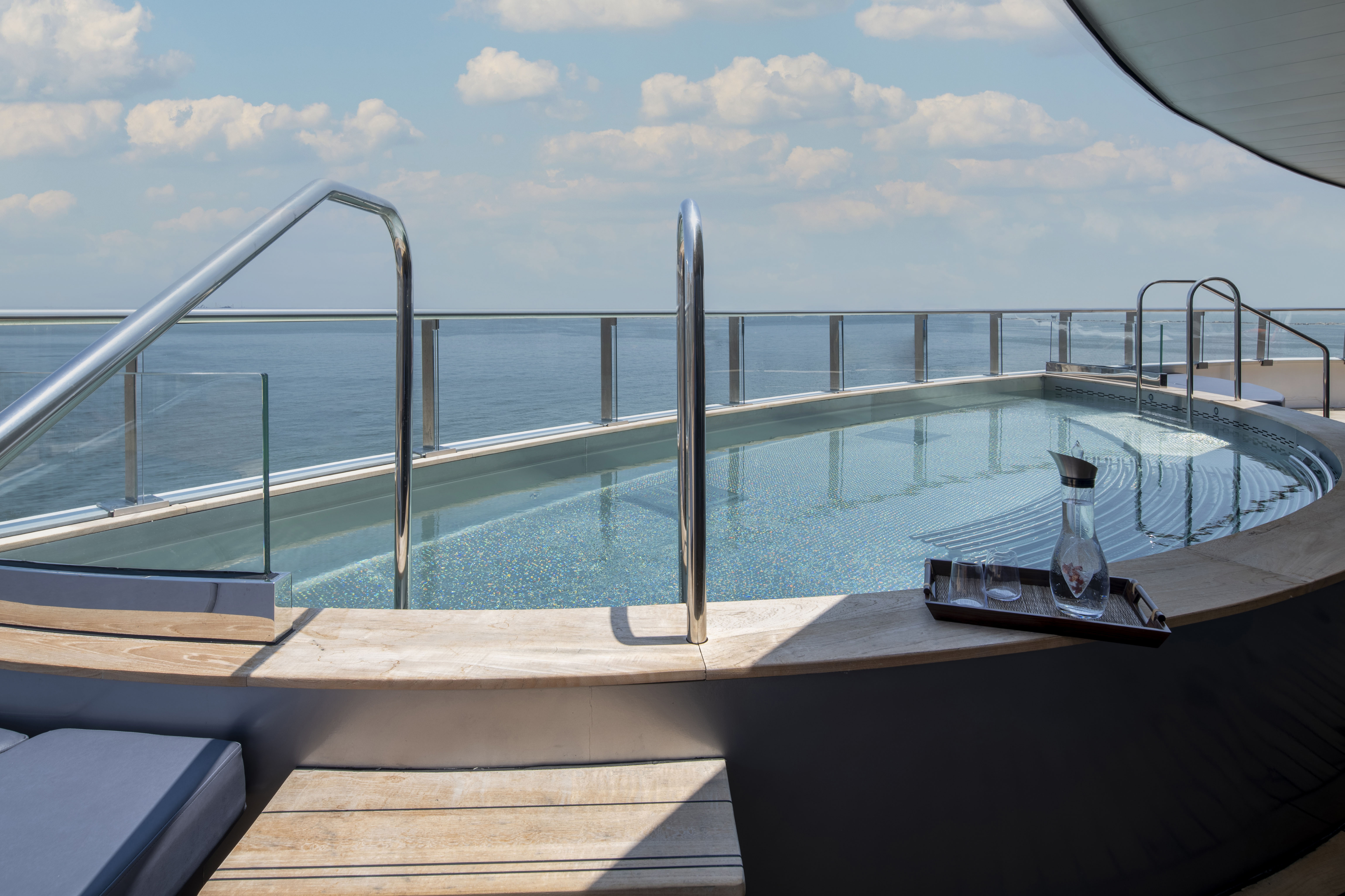 Senses Spa Vitality Pool onboard the Scenic Eclipse