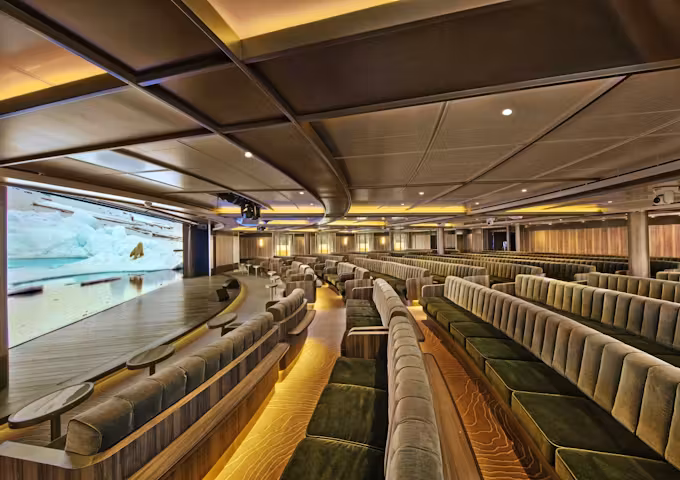 Discovery Center, Lecture Theater, Seabourn Venture, Antarctic Vessel
