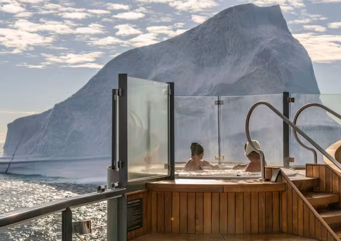 Jacuzzi, Seabourn Venture, Antarctic Vessel