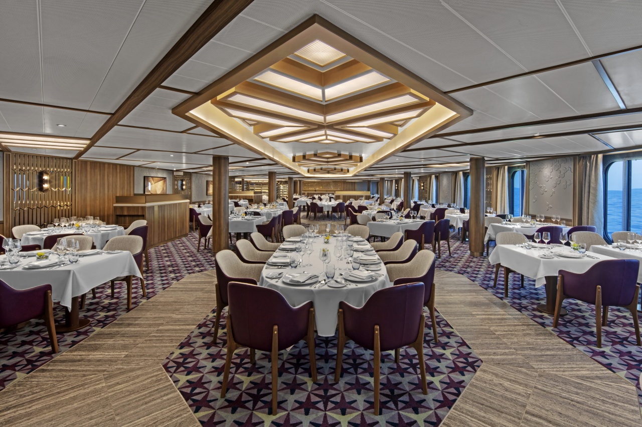 The Restaurant, Seabourn Venture, Antarctic Vessel