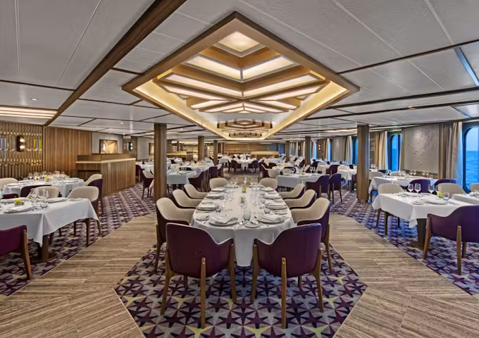 The Restaurant, Seabourn Venture, Antarctic Vessel