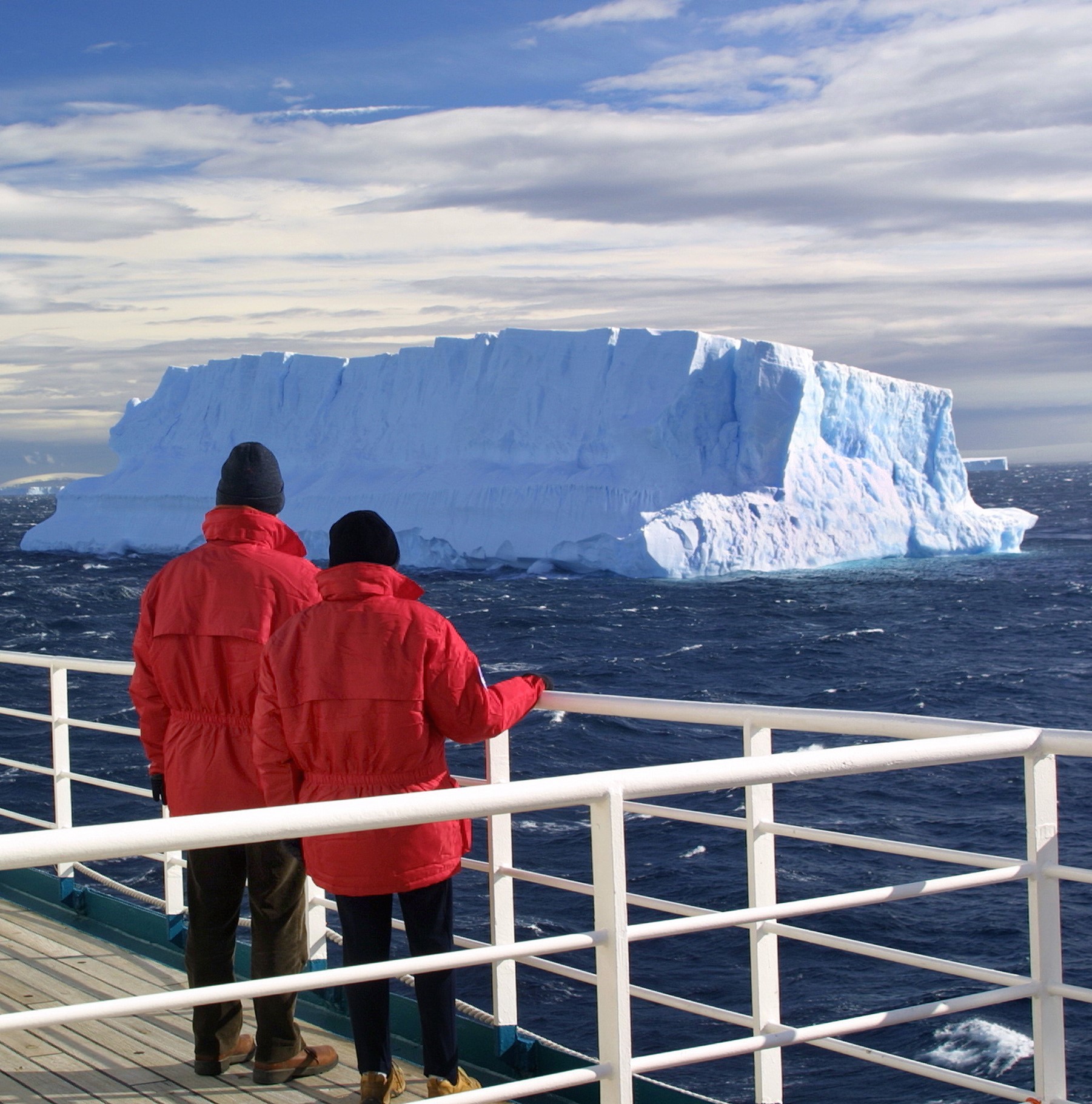 Antarctica Cruises get you up close to gigantic blue icebergs