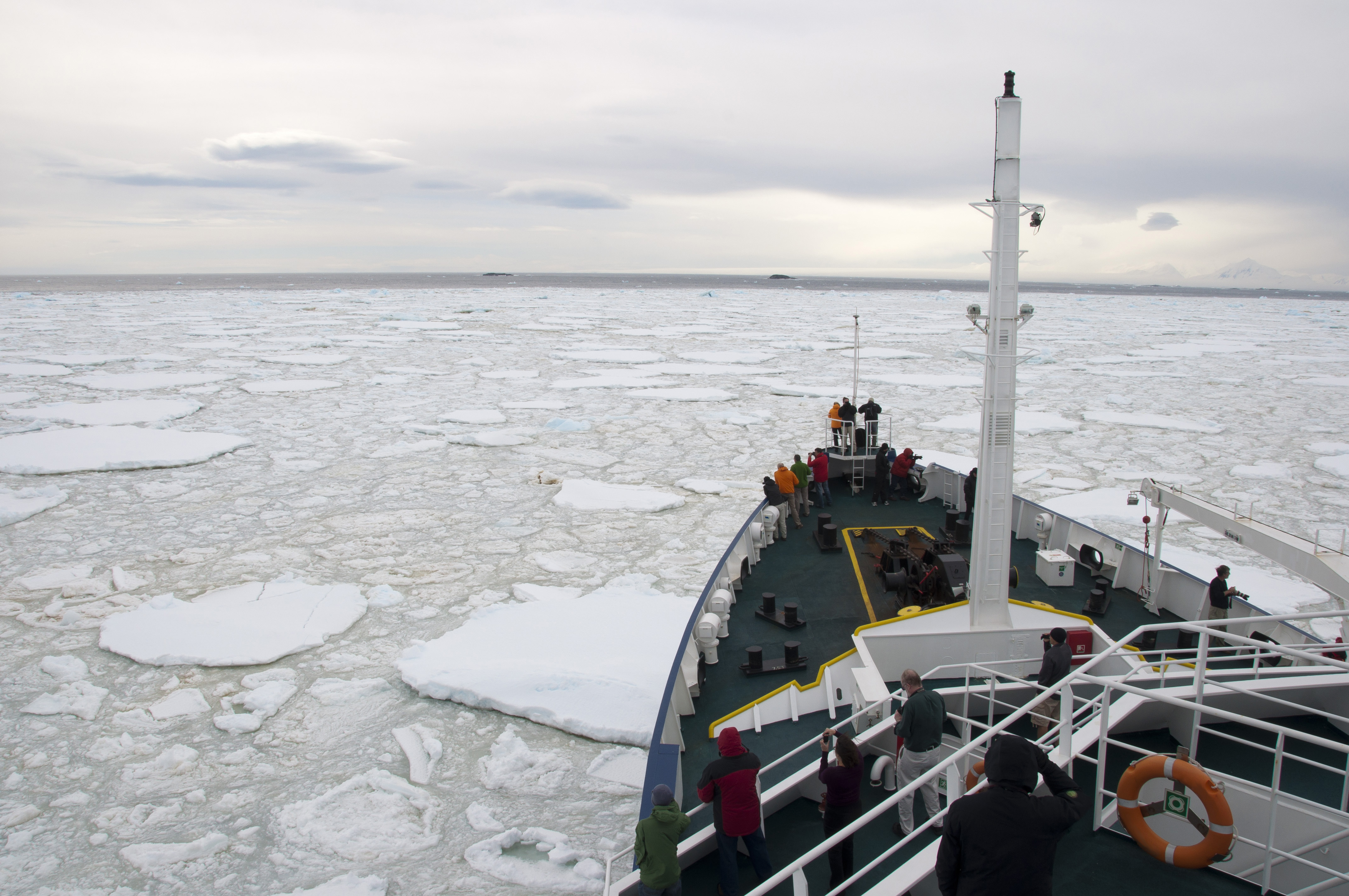 Cruise ship in Antarctica - Antarctica cruises