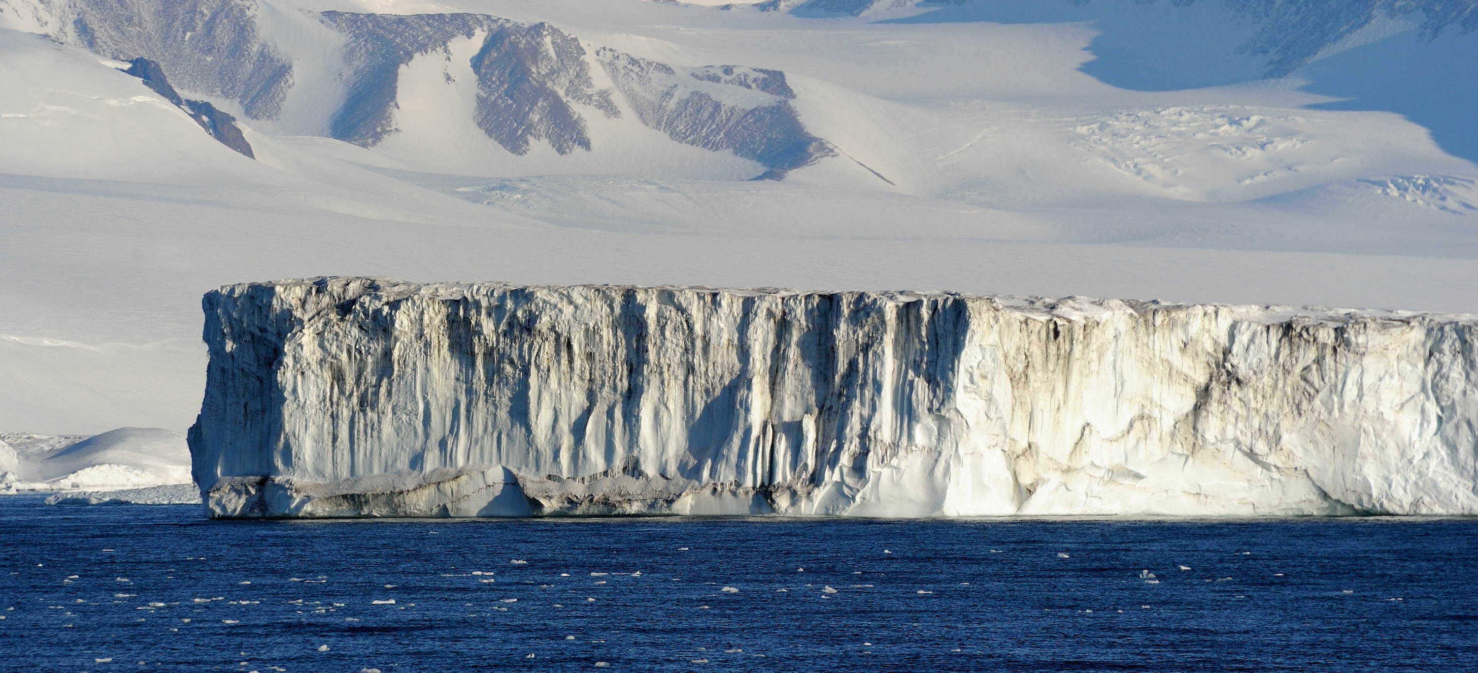 Tabular iceberg in the Ross Sea, Antarctica