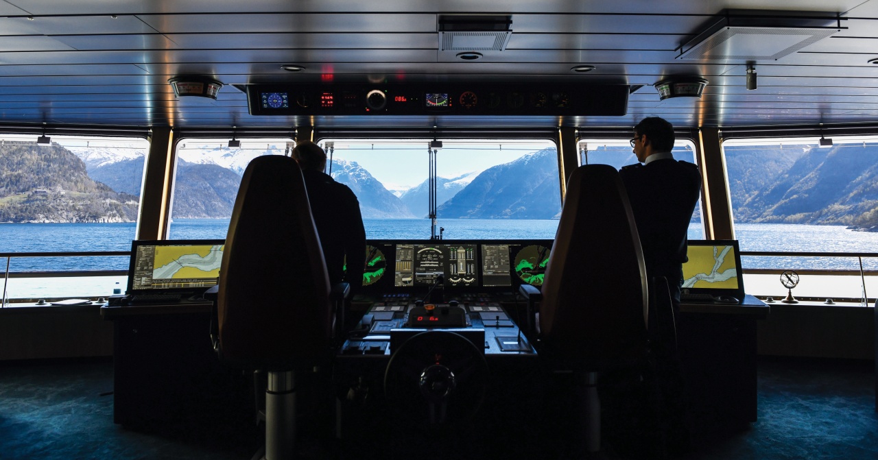 Bridge onboard SH Diana, Antarctic Vessel
