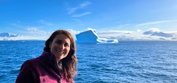 Ali, Swoop Travel at Portal Point, Antarctica