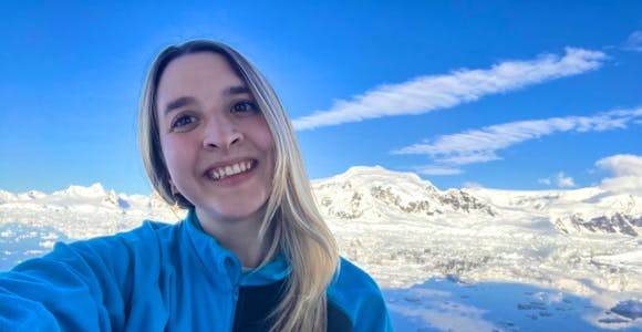 Carola from Swoop in Antarctica