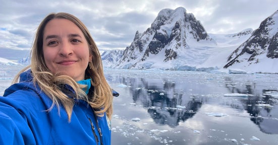 Carola from Swoop in Antarctica