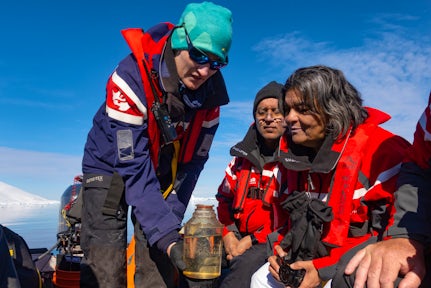 Fjordphyto citizen science project in Antarctica