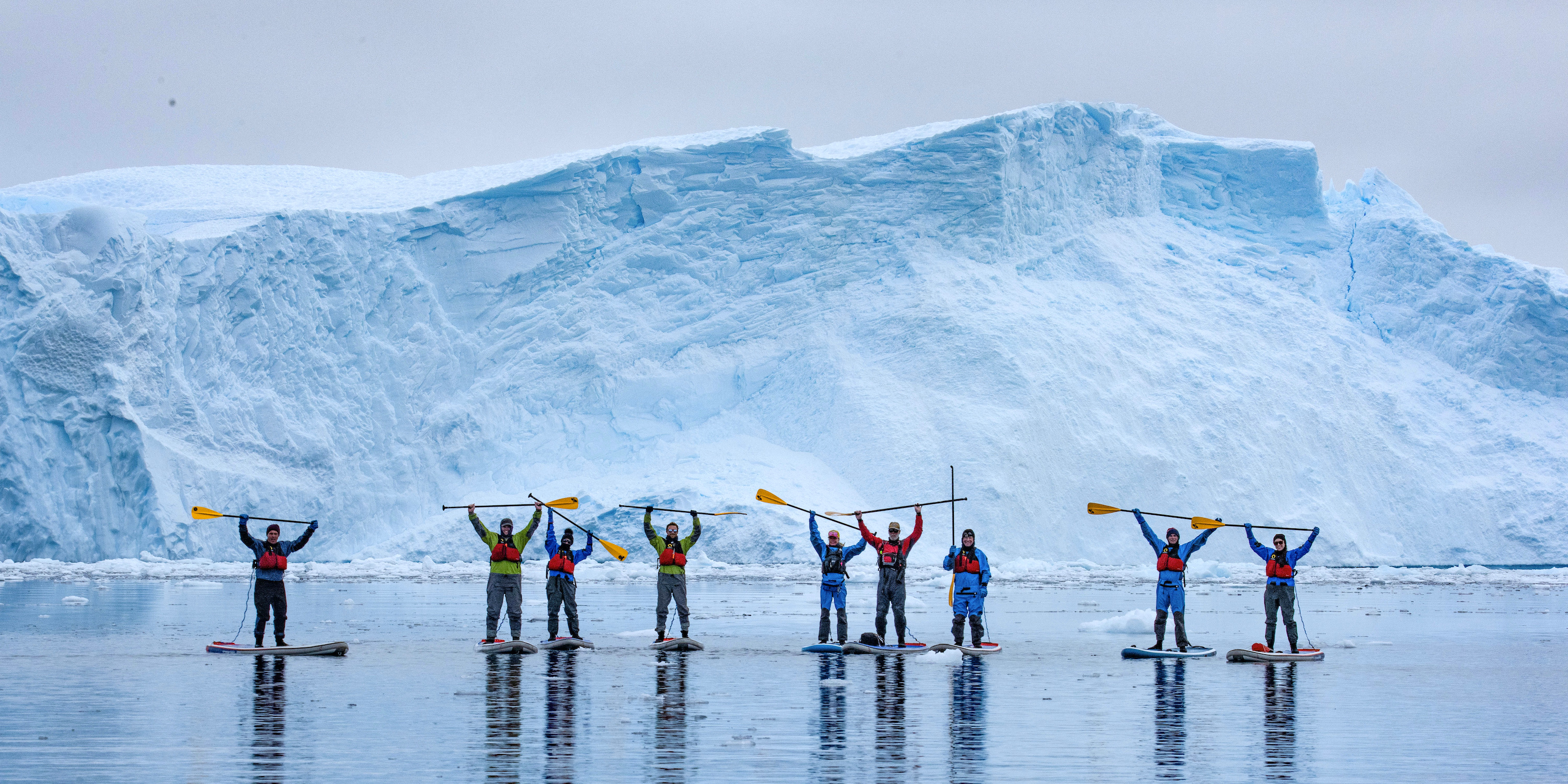 Stand-Up Paddleboarding on the Antarctic Peninsula