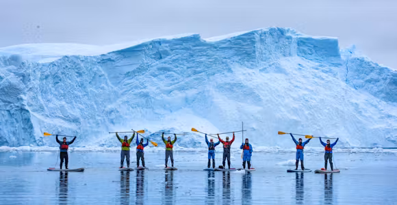 Stand-Up Paddleboarding on the Antarctic Peninsula