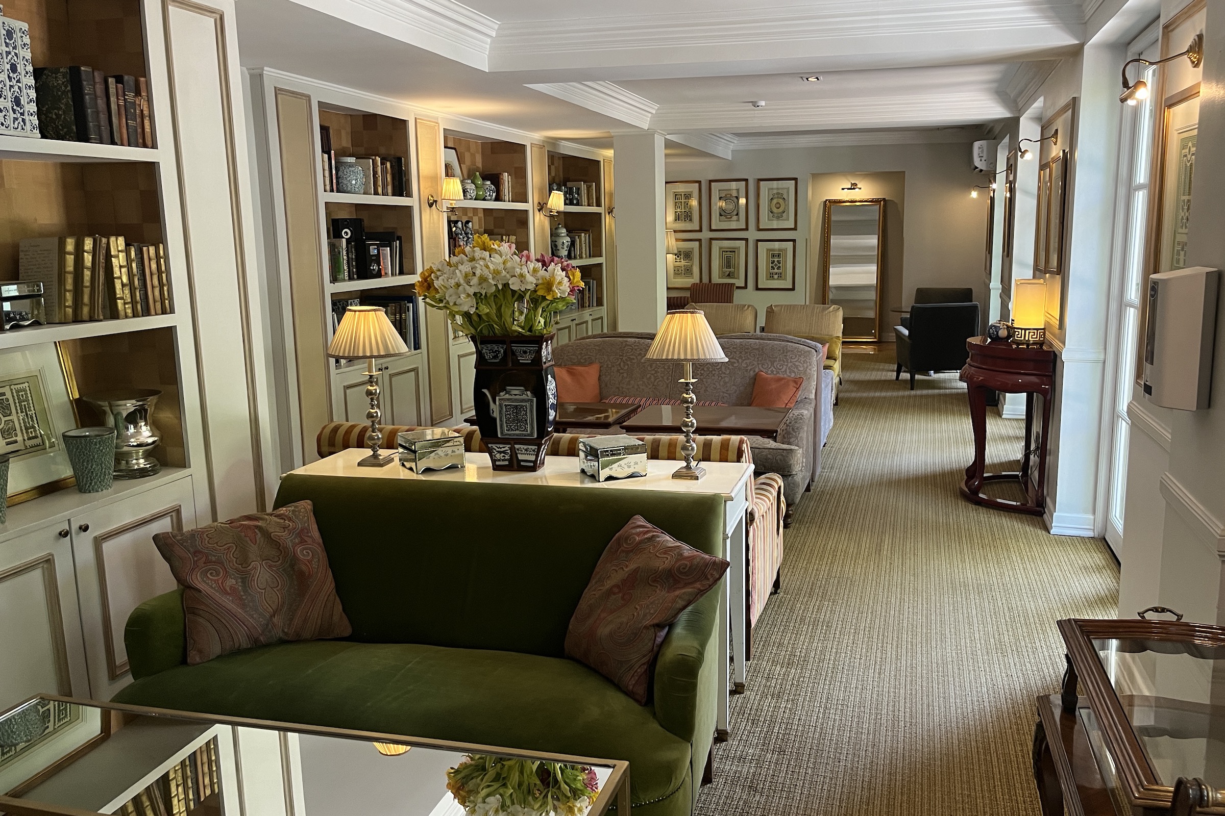 Lounge at Le Reve Hotel, Santiago