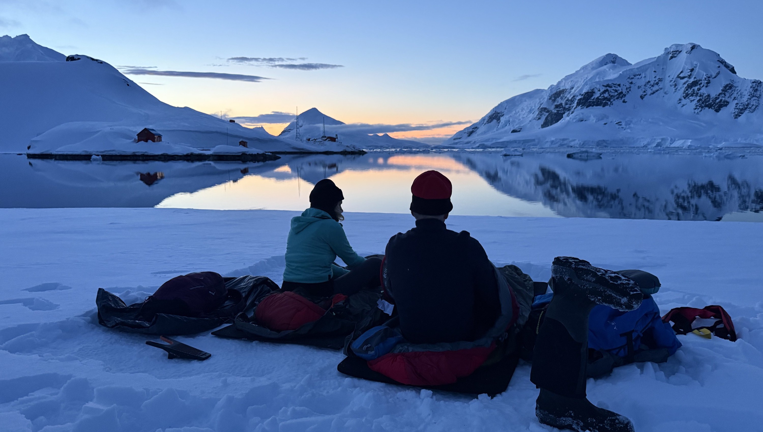 Camping in the snows of mid-November in Antarctica