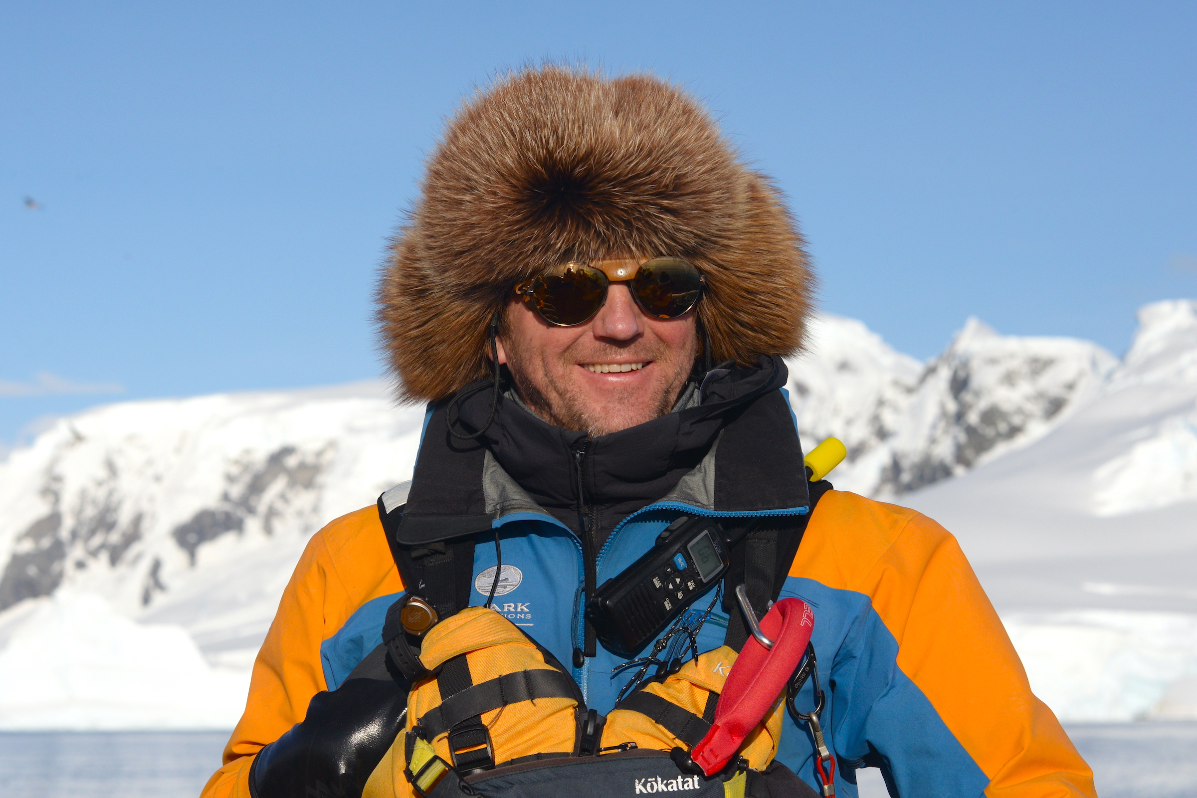 Expedition guide in Antarctica