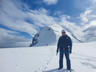 Ian on recce
