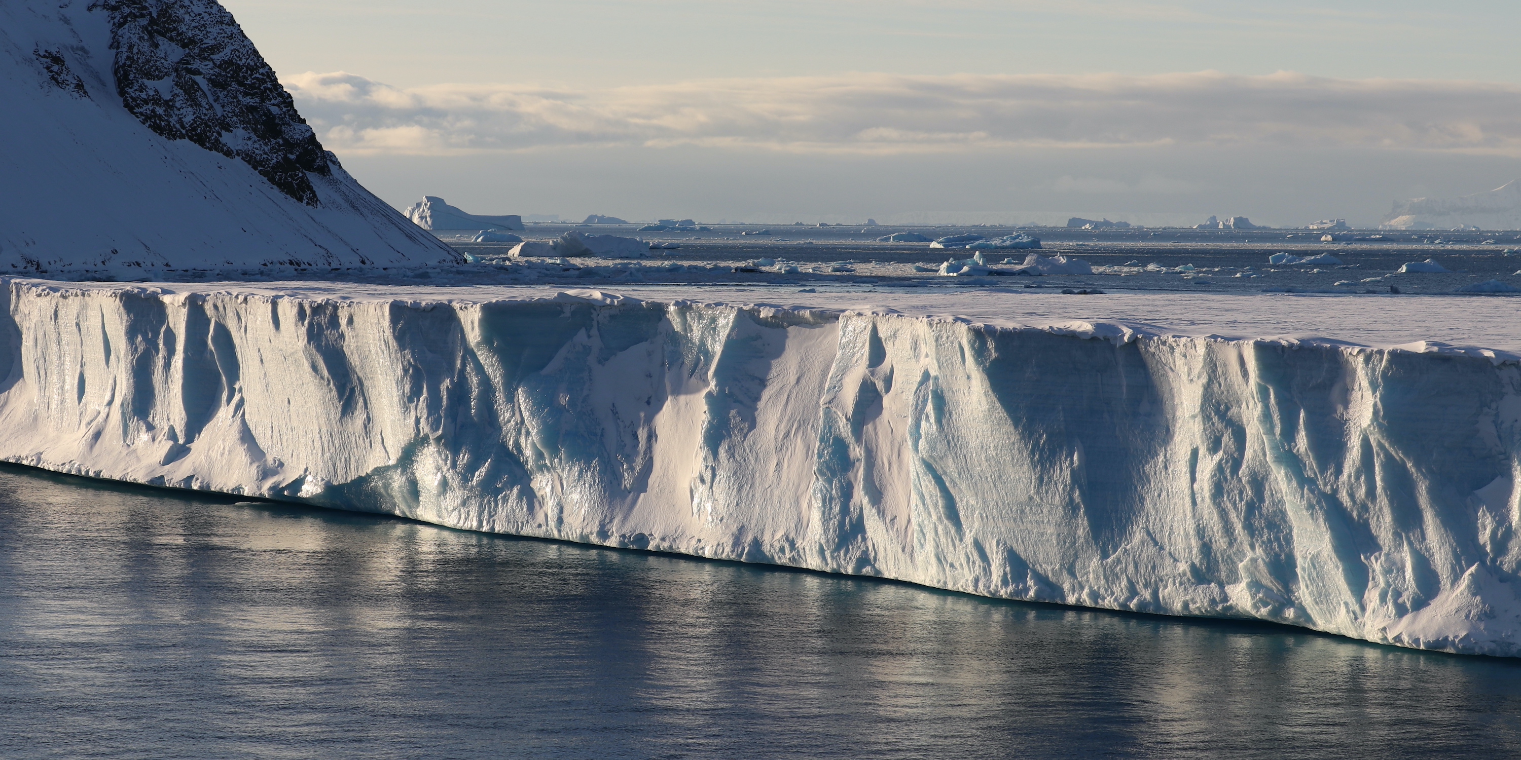 Tabular iceberg in the Weddell Sea